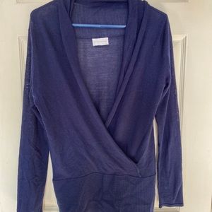 Wrap sweater by Soft surroundings